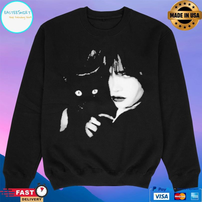 Nessa Barrett Black Cat Shirt