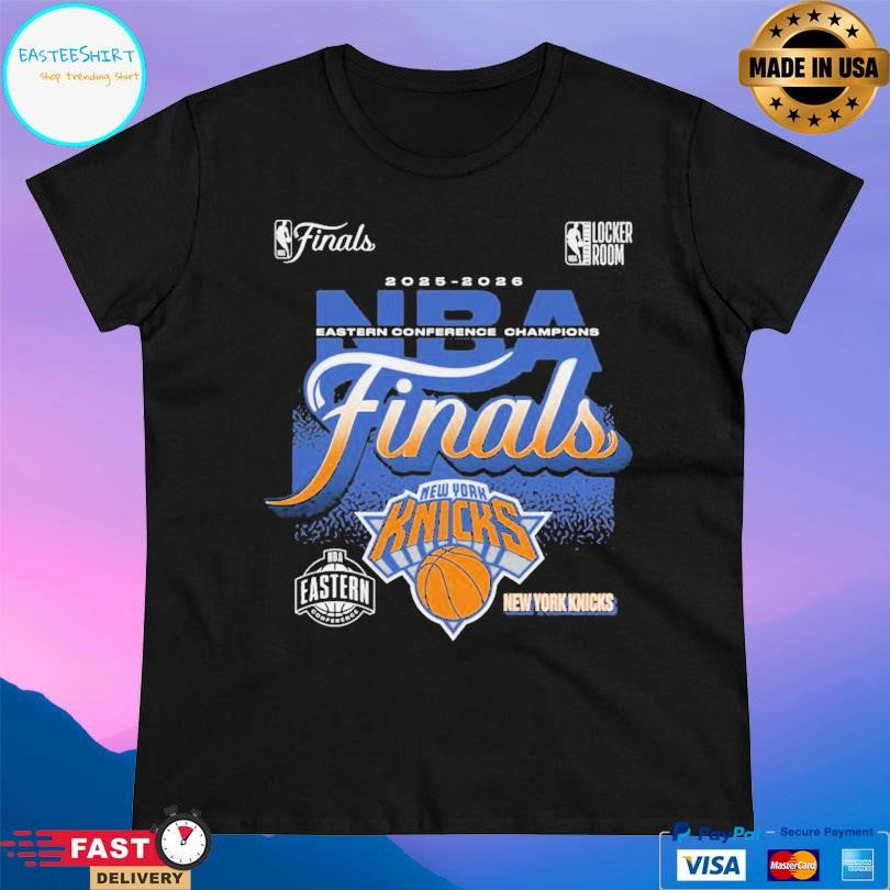 New York And Knicks Eastern Conference Finals Champions 2025-2026 Shirt