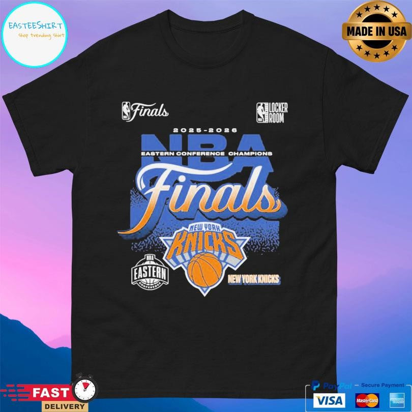New York And Knicks Eastern Conference Finals Champions 2025-2026 Shirt