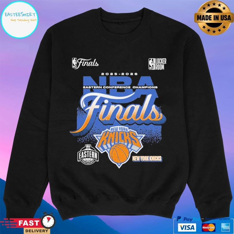 New York And Knicks Eastern Conference Finals Champions 2025-2026 Shirt