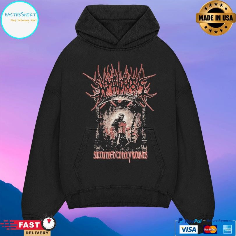Night Shift Hematidrosis Succumbed To Holy Wounds Shirt