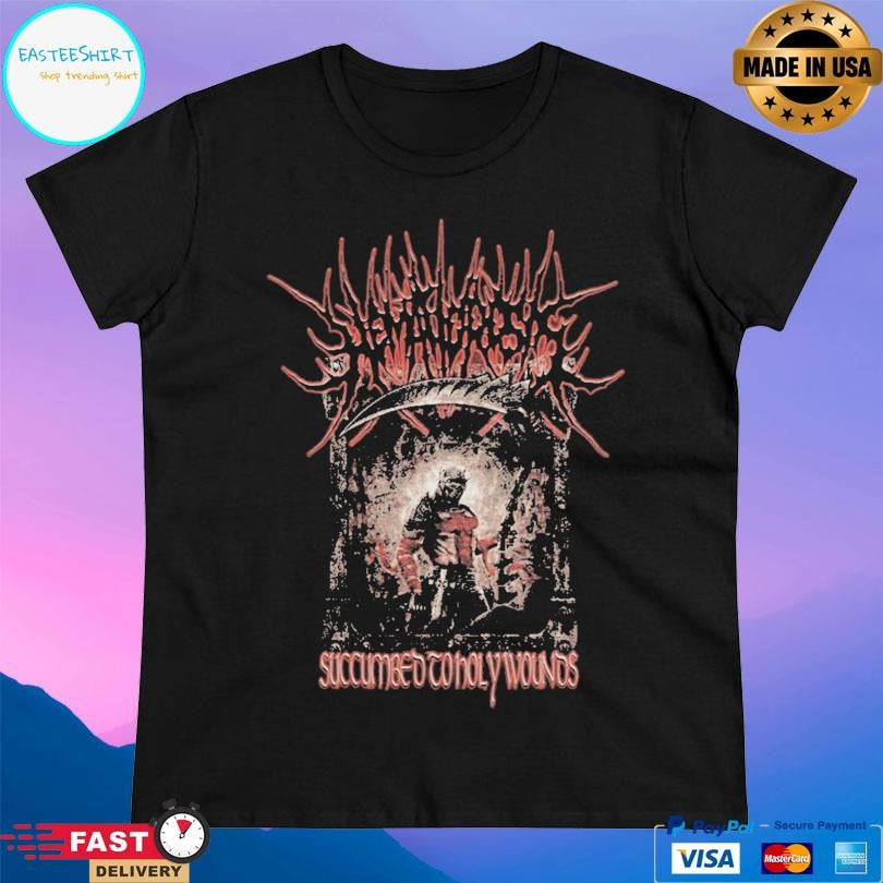 Night Shift Hematidrosis Succumbed To Holy Wounds Shirt