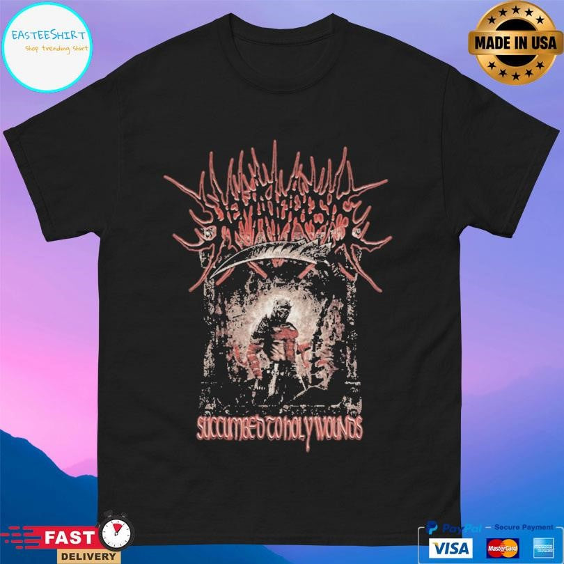 Night Shift Hematidrosis Succumbed To Holy Wounds Shirt