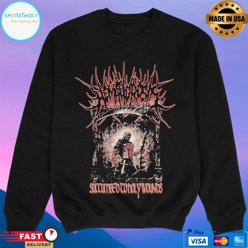Night Shift Hematidrosis Succumbed To Holy Wounds Shirt