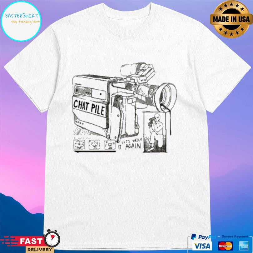 Evil Greed Chat Pile Camcorder Shirt