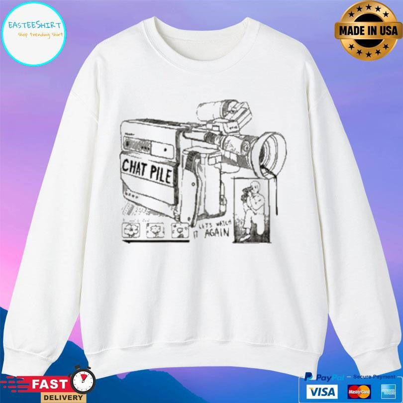 Evil Greed Chat Pile Camcorder Shirt