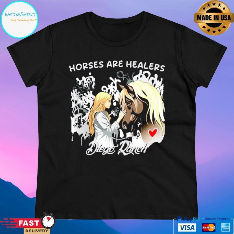 Horses Are Healers Diego Ranch Shirt
