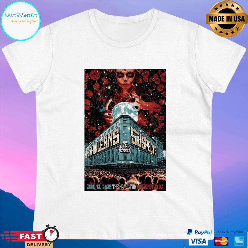 New Orleans Suspects With River Eckert Washington Dc Tour On June 12 2026 Shirt
