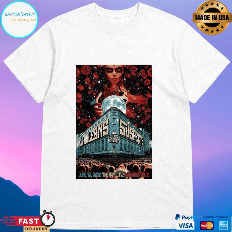 New Orleans Suspects With River Eckert Washington Dc Tour On June 12 2026 Shirt