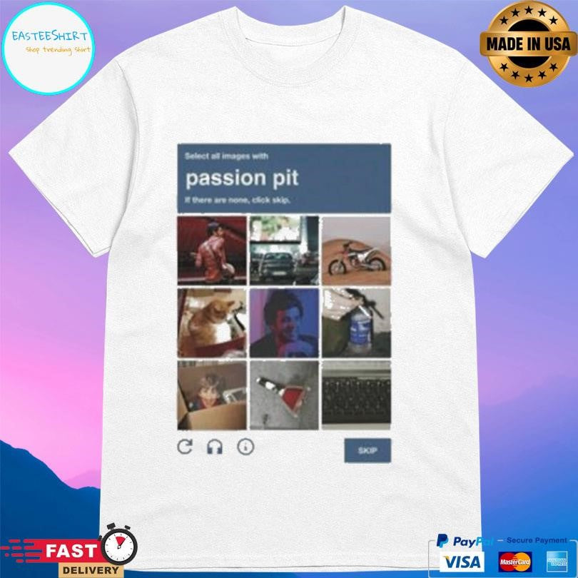 Passion Pit Captcha Shirt