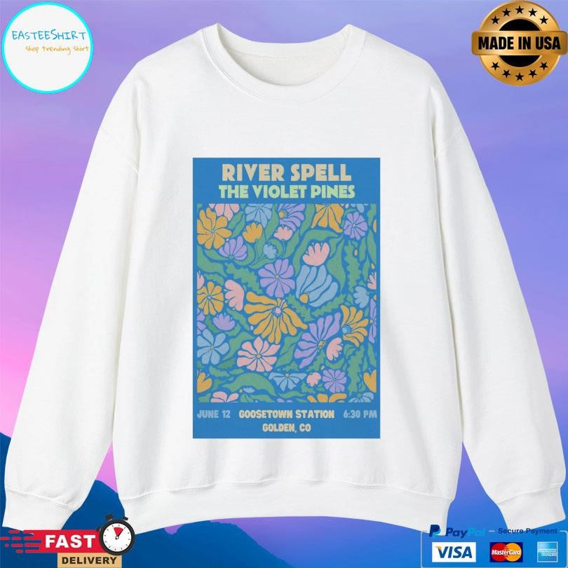 River Spell June 12 2026 Golden Co Shirt