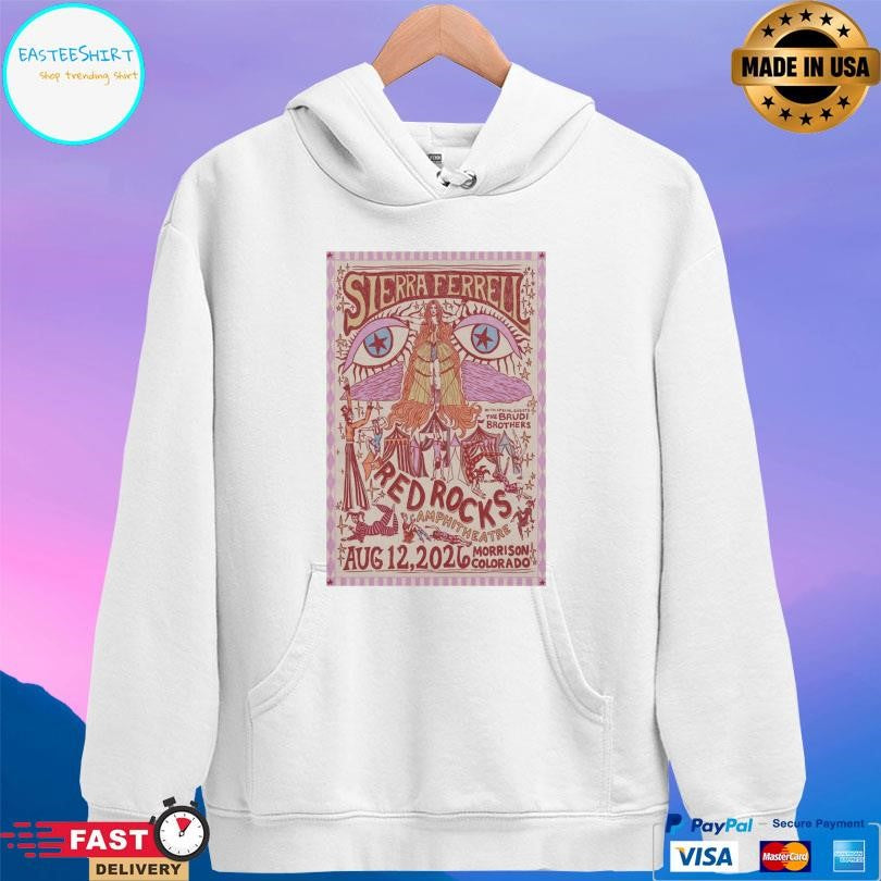 Sierra Ferrell Red Rocks Amphitheatre In Morrison Colorado Aug 12 2026 Shirt