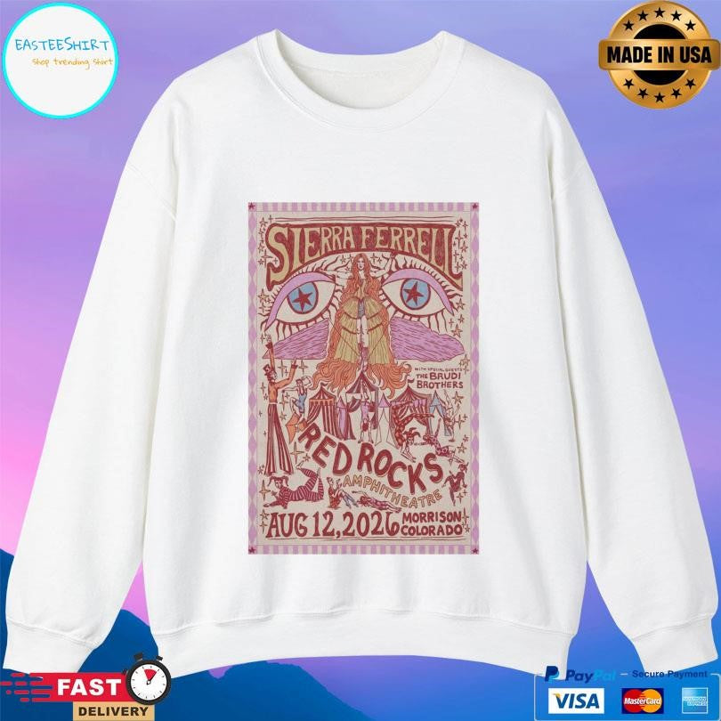 Sierra Ferrell Red Rocks Amphitheatre In Morrison Colorado Aug 12 2026 Shirt