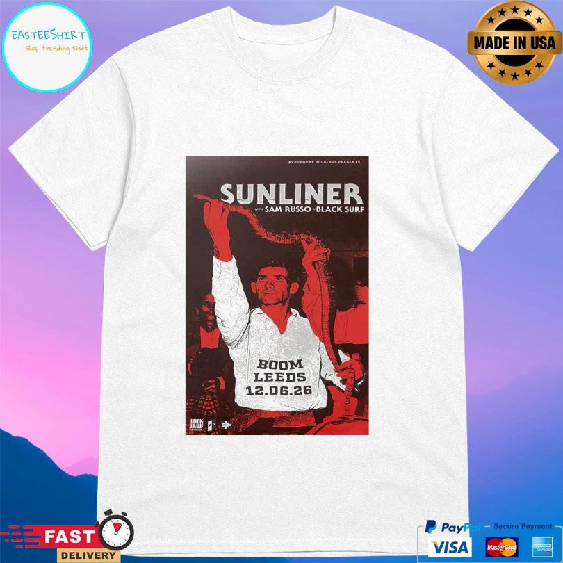 Sunliner Boom Leeds June 12 2026 Shirt