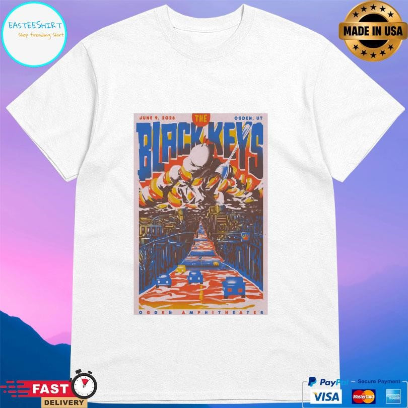 The Black Keys At Ogden Amphitheater On June 9 2026 Shirt