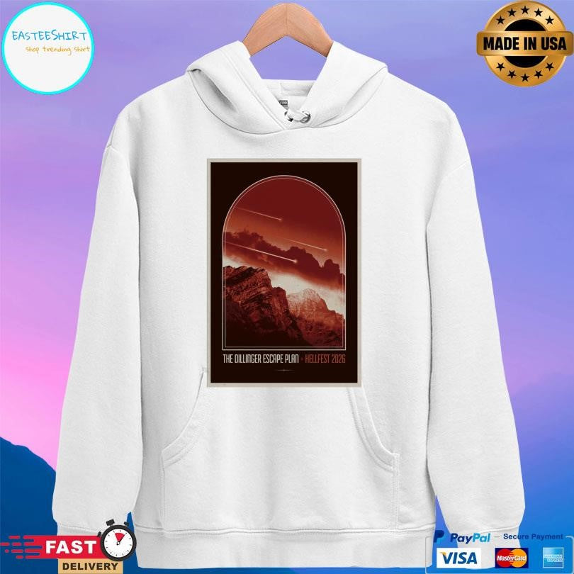 The Dillinger Escape Plan Hellfest 2026 Clisson France Shirt