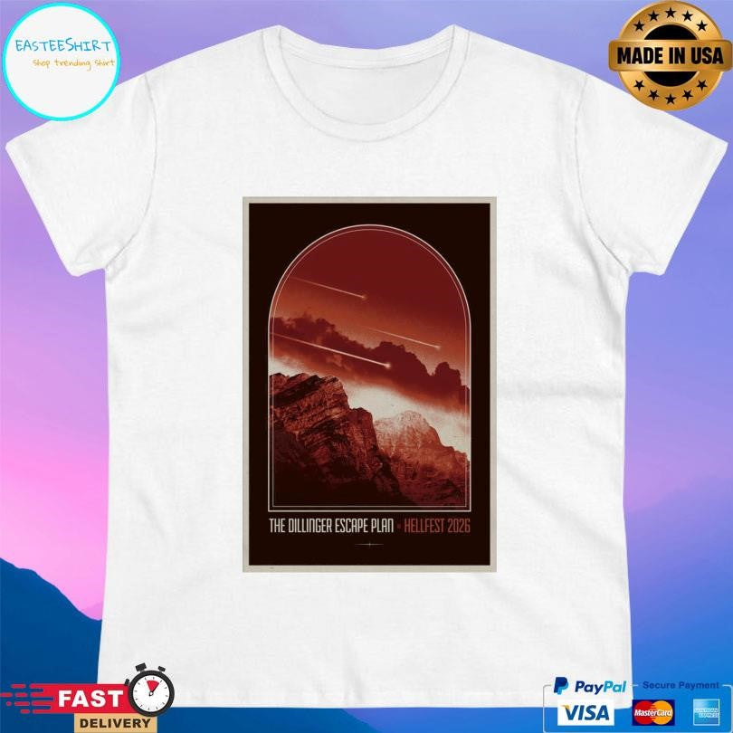 The Dillinger Escape Plan Hellfest 2026 Clisson France Shirt