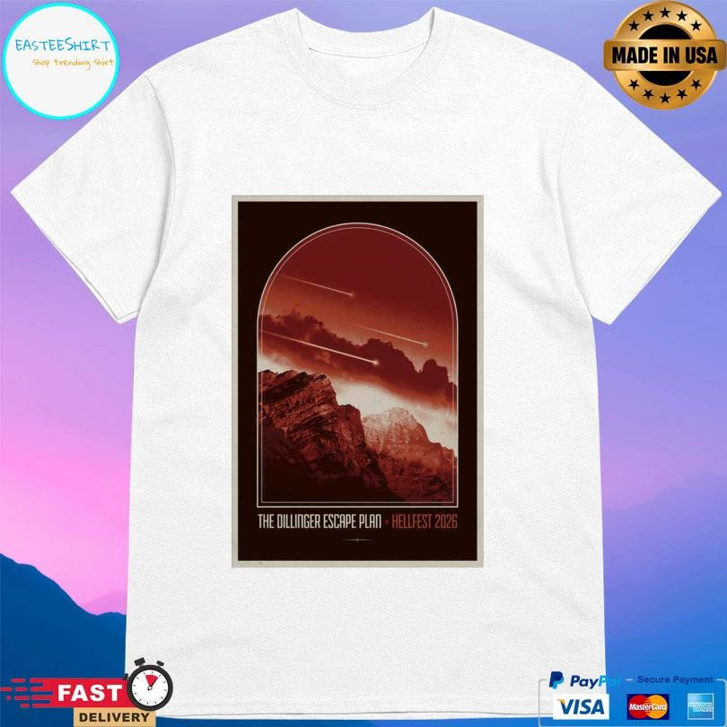 The Dillinger Escape Plan Hellfest 2026 Clisson France Shirt