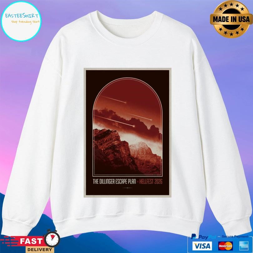 The Dillinger Escape Plan Hellfest 2026 Clisson France Shirt