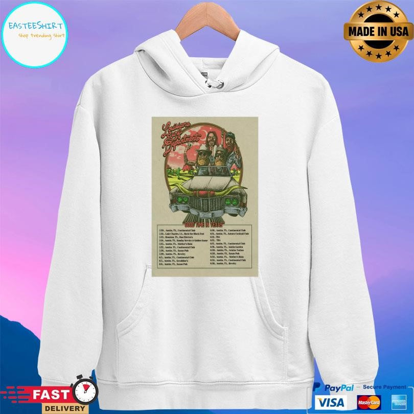 The Louisiana Surf Department Good Time In Texas Tour 2026 Shirt