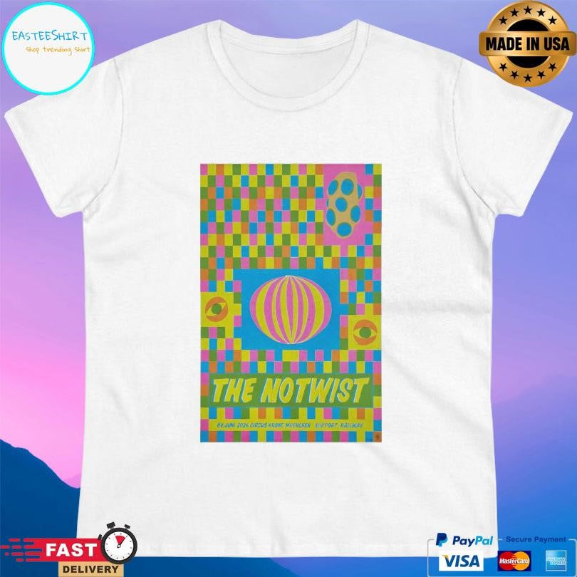 The Notwist Tour June 9 2026 Muenchen Shirt