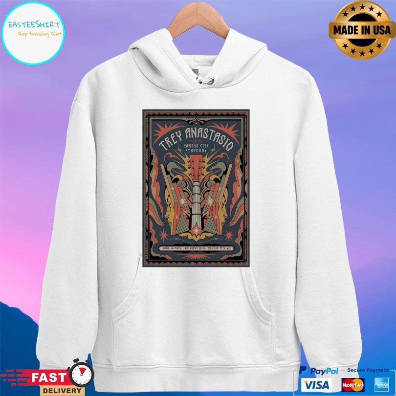 Trey Anastasio Kansas City Tour On June 10 2026 Shirt