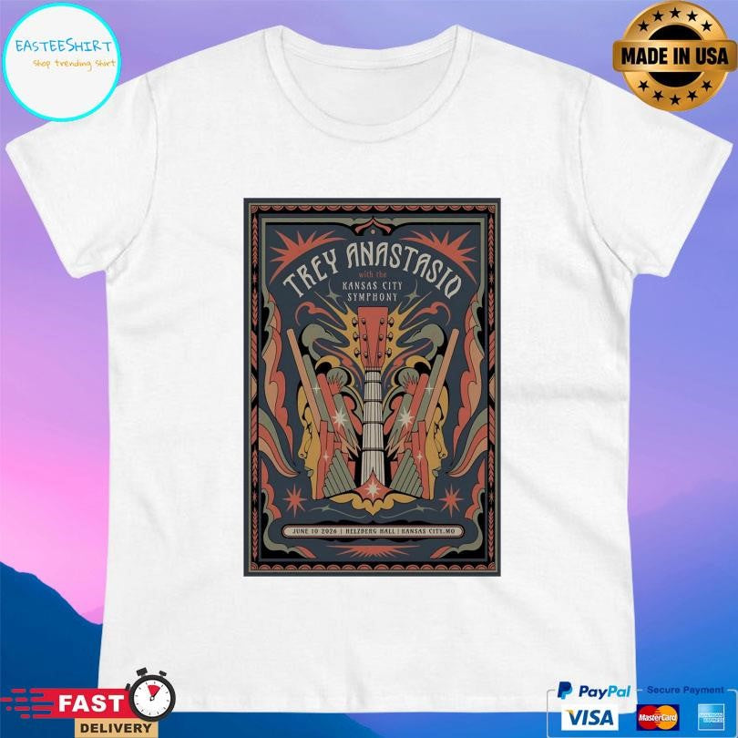 Trey Anastasio Kansas City Tour On June 10 2026 Shirt