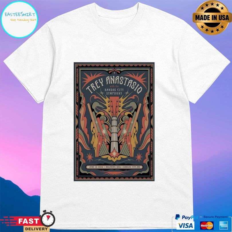 Trey Anastasio Kansas City Tour On June 10 2026 Shirt