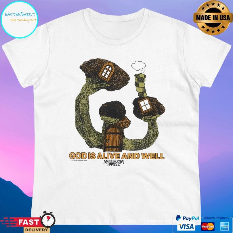 Online Ceramics Men’s God Is Alive And Well Shirt