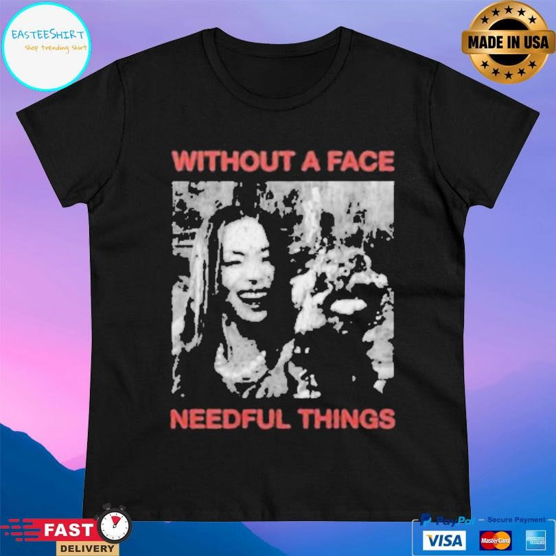 Papercut Recordings Without A Face Needful Things Shirt