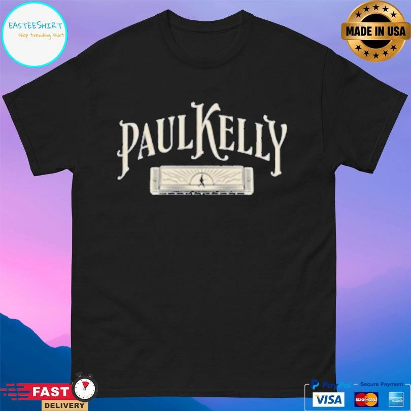 Paul Kelly Harmonica Petrol Shirt