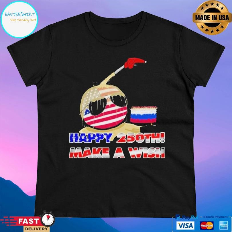 Polandball Usa 250th Anniversary Shirt