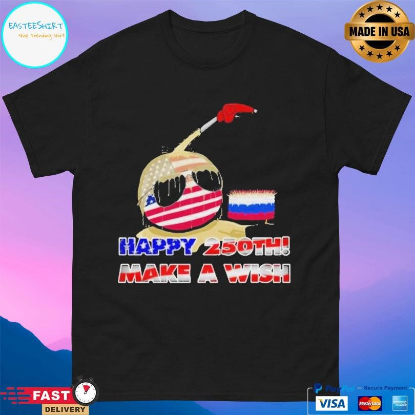 Polandball Usa 250th Anniversary Shirt