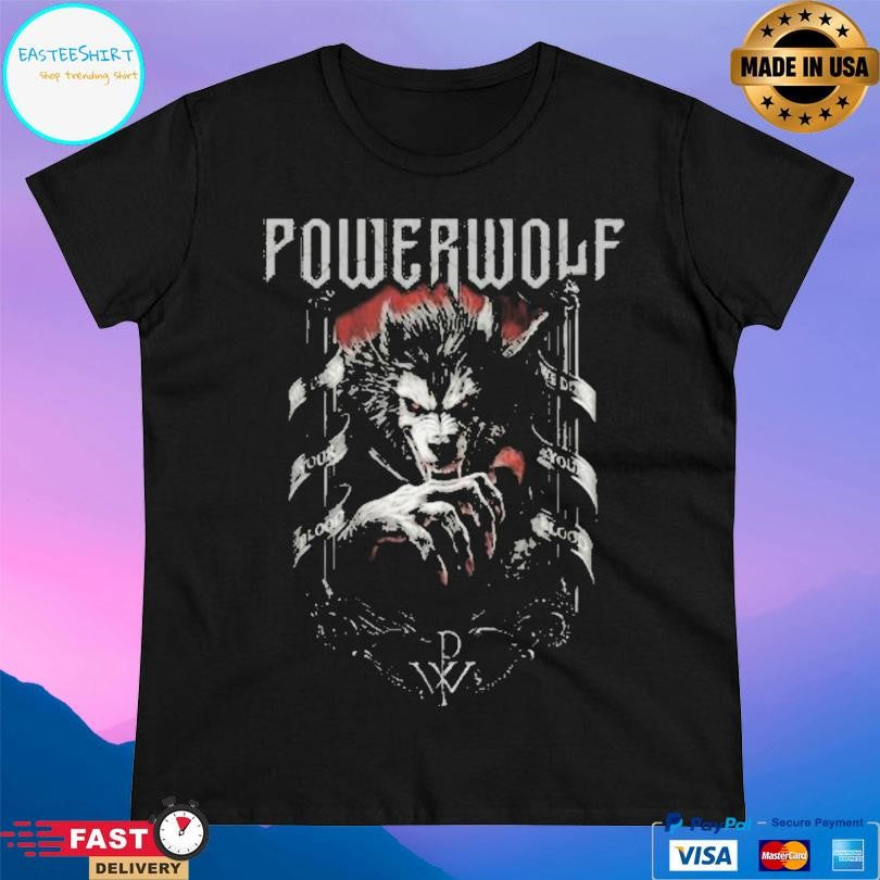 Powerwolf Blood And Religion Shirt