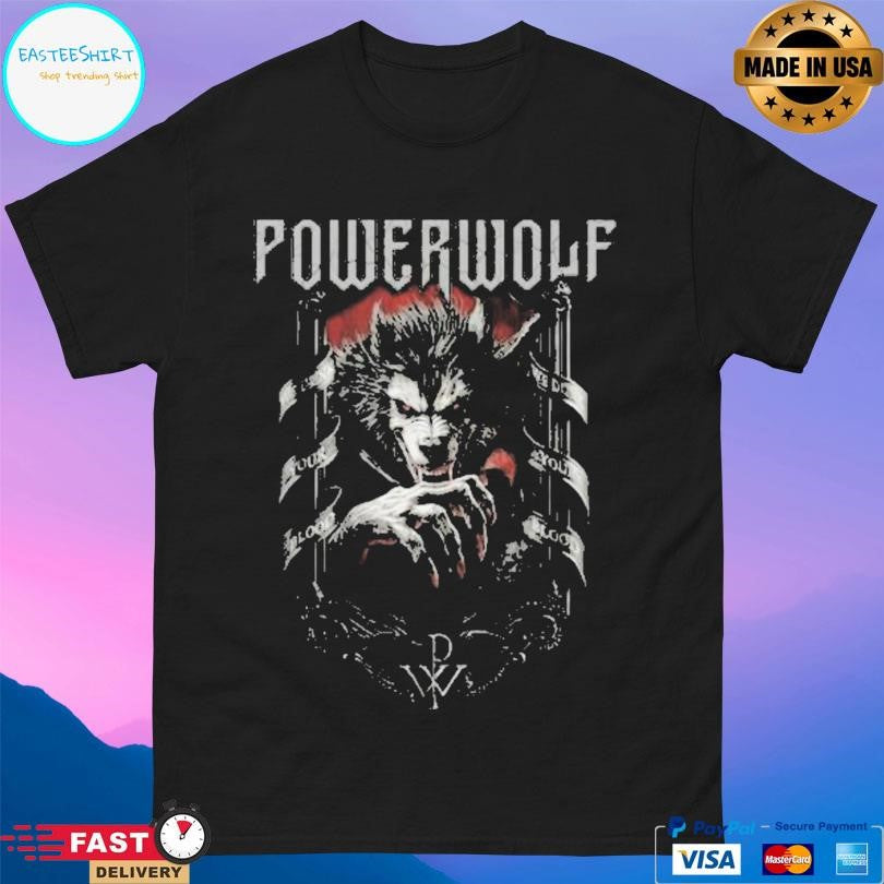 Powerwolf Blood And Religion Shirt