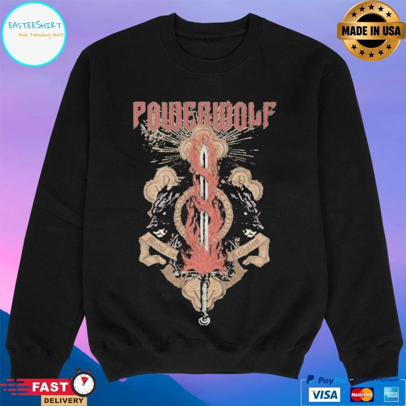Powerwolf Sermon Of Swords Shirt
