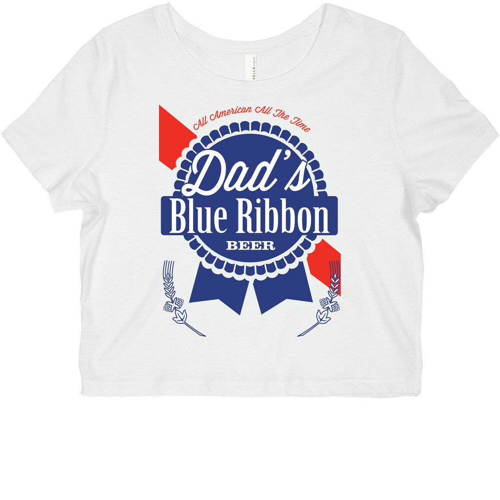 Dad's Blue Ribbon Graphic Baby Tee