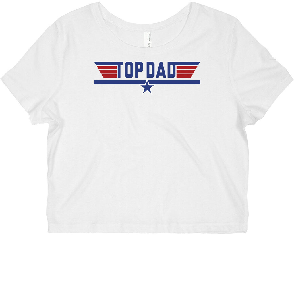 Top Dad Graphic Baby Tee