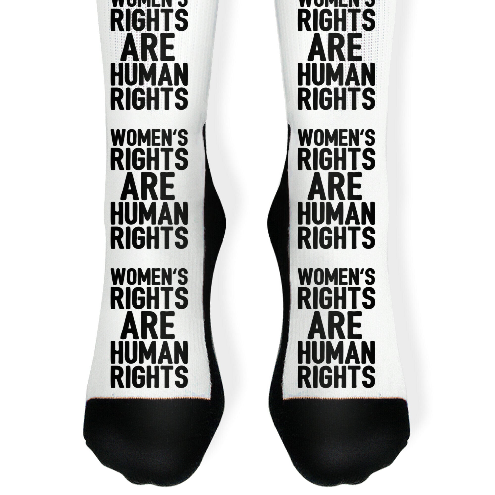 Women's Rights Are Human Rights Socks