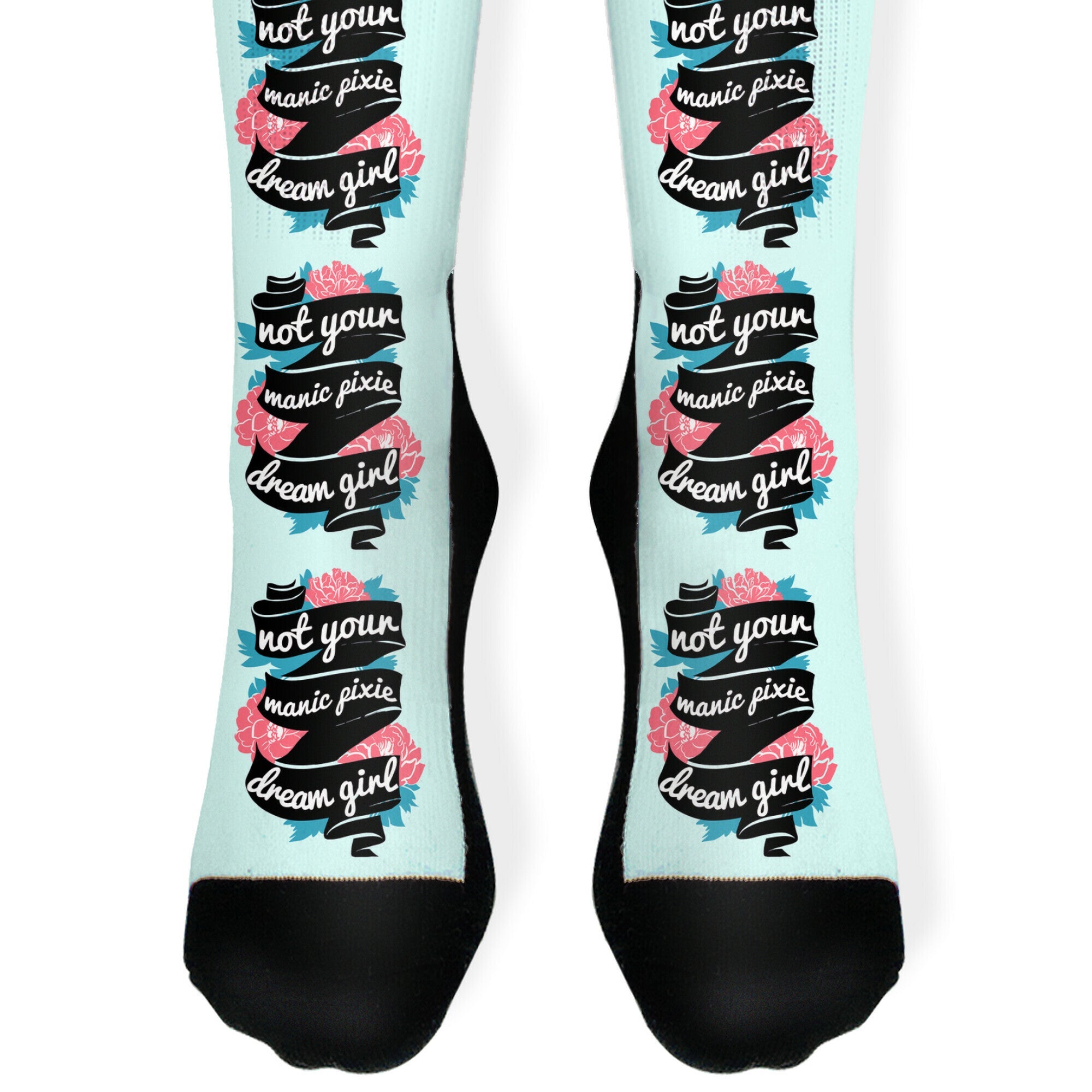 Not Your Manic Pixie Dream Girl Socks