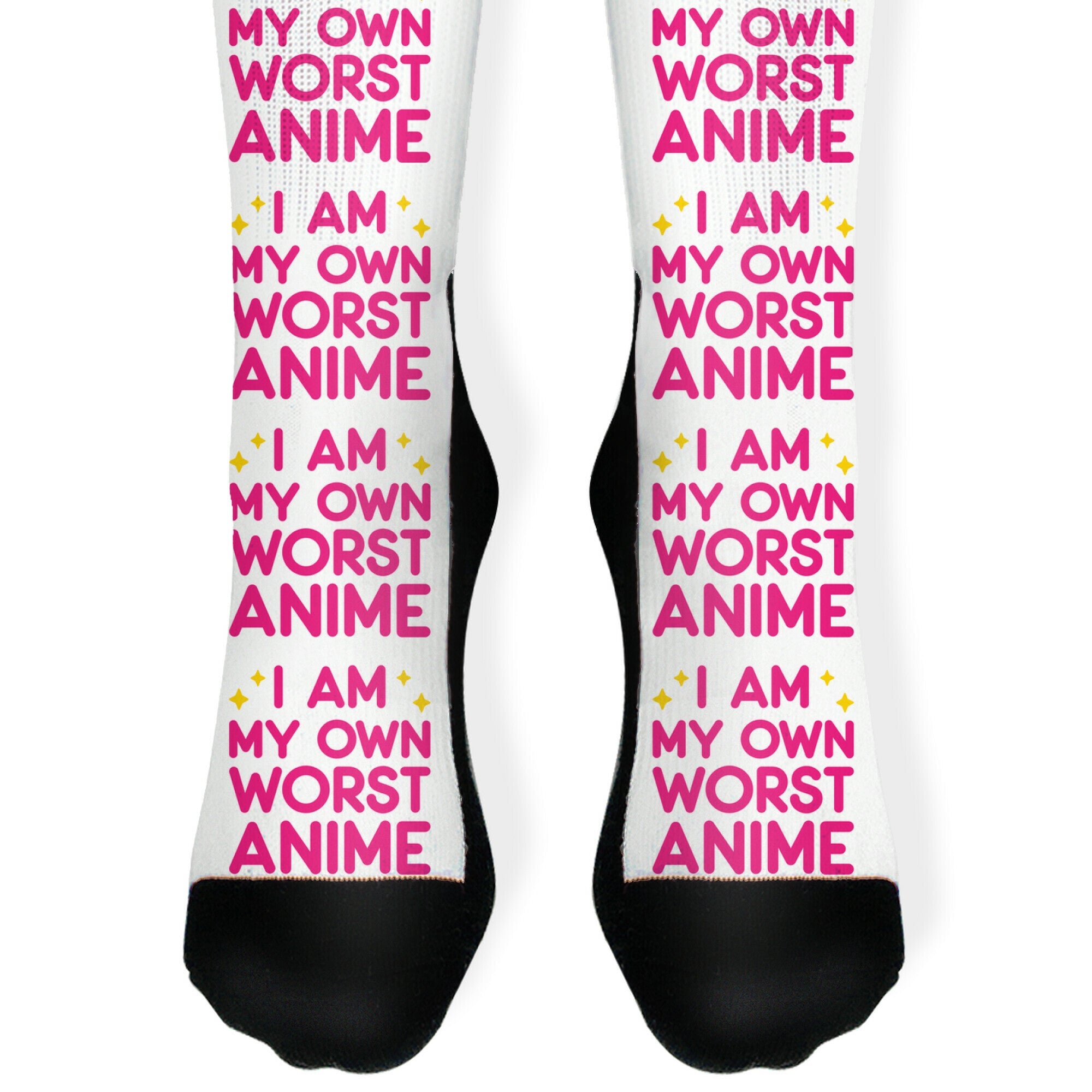 I Am My Own Worst Anime Socks