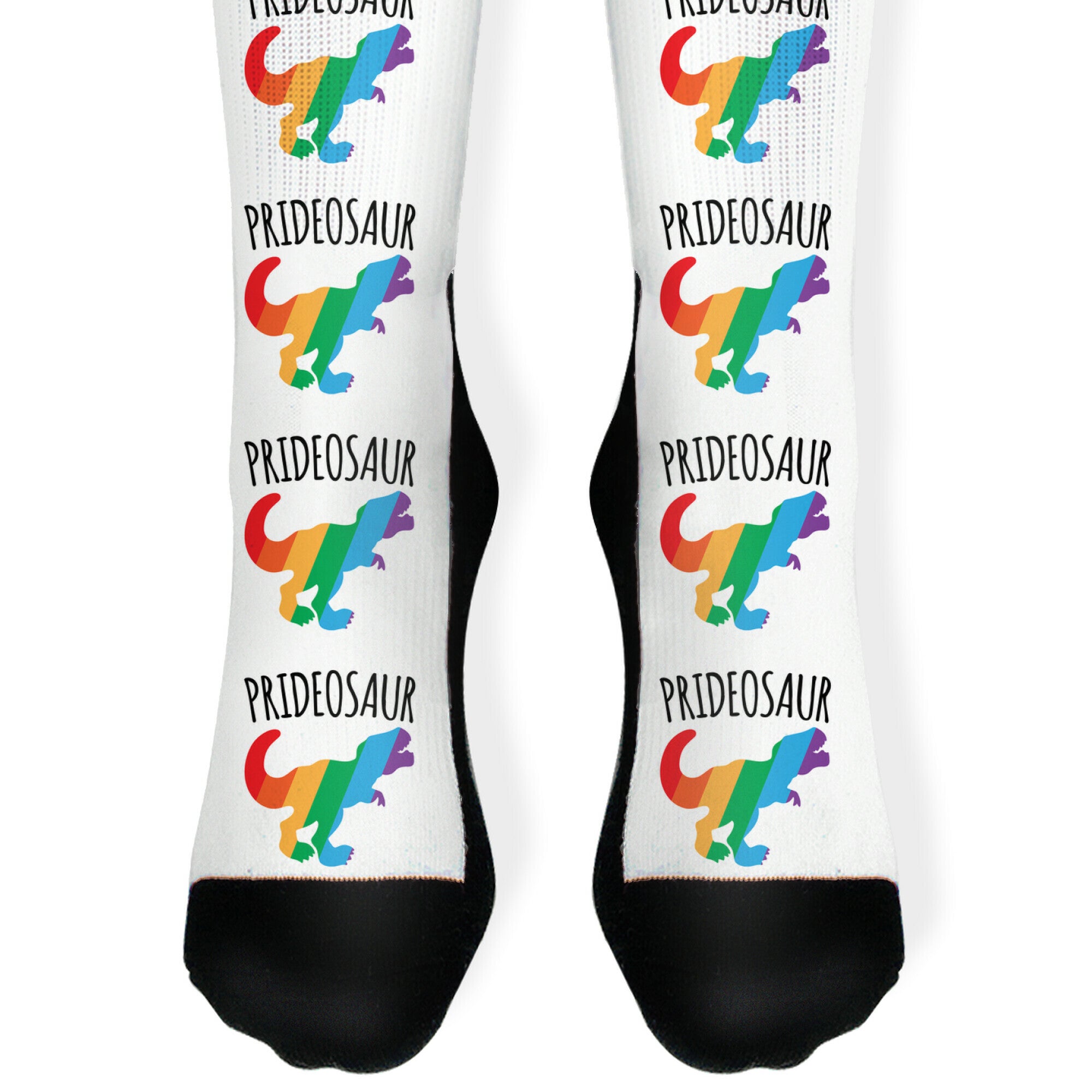 Prideosaur Socks