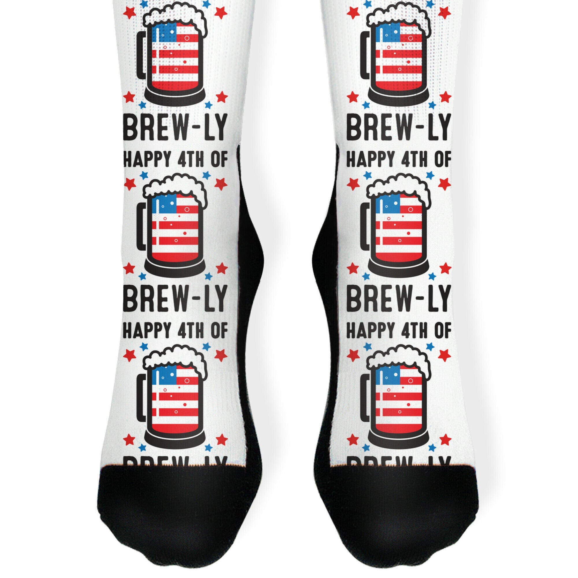 Happy 4th of Brew-ly Socks