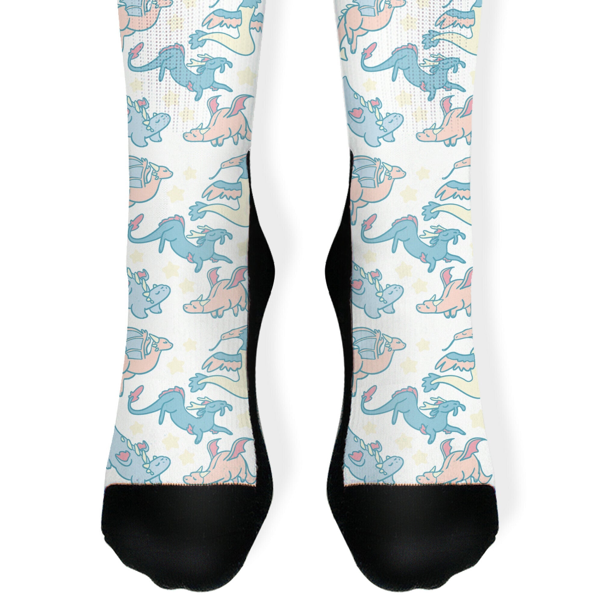 Dreamy Dragon Pattern Socks