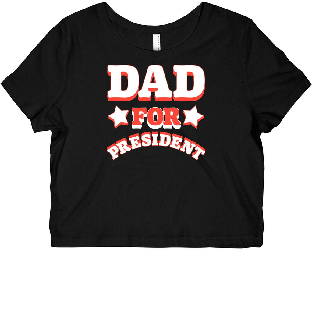 Dad for President Graphic Baby Tee