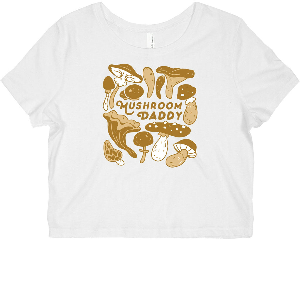 Mushroom Daddy Graphic Baby Tee
