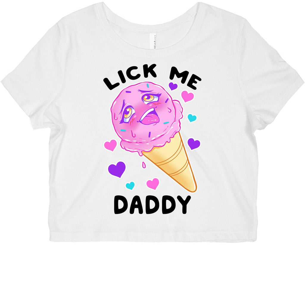 Lick Me Daddy Graphic Baby Tee