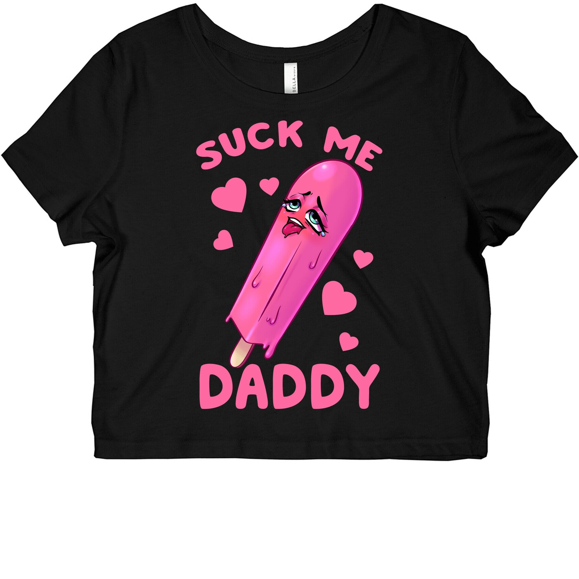 Suck Me Daddy Graphic Baby Tee