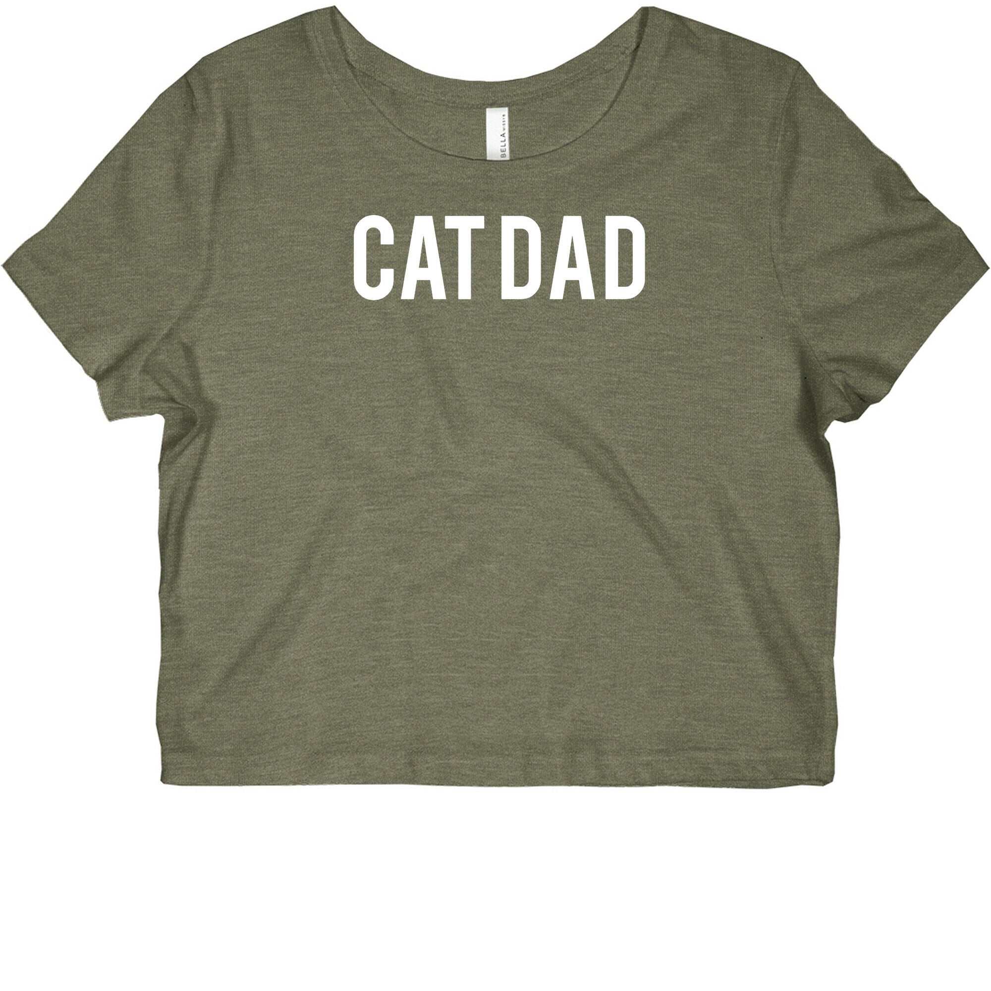 Cat Dad Graphic Baby Tee