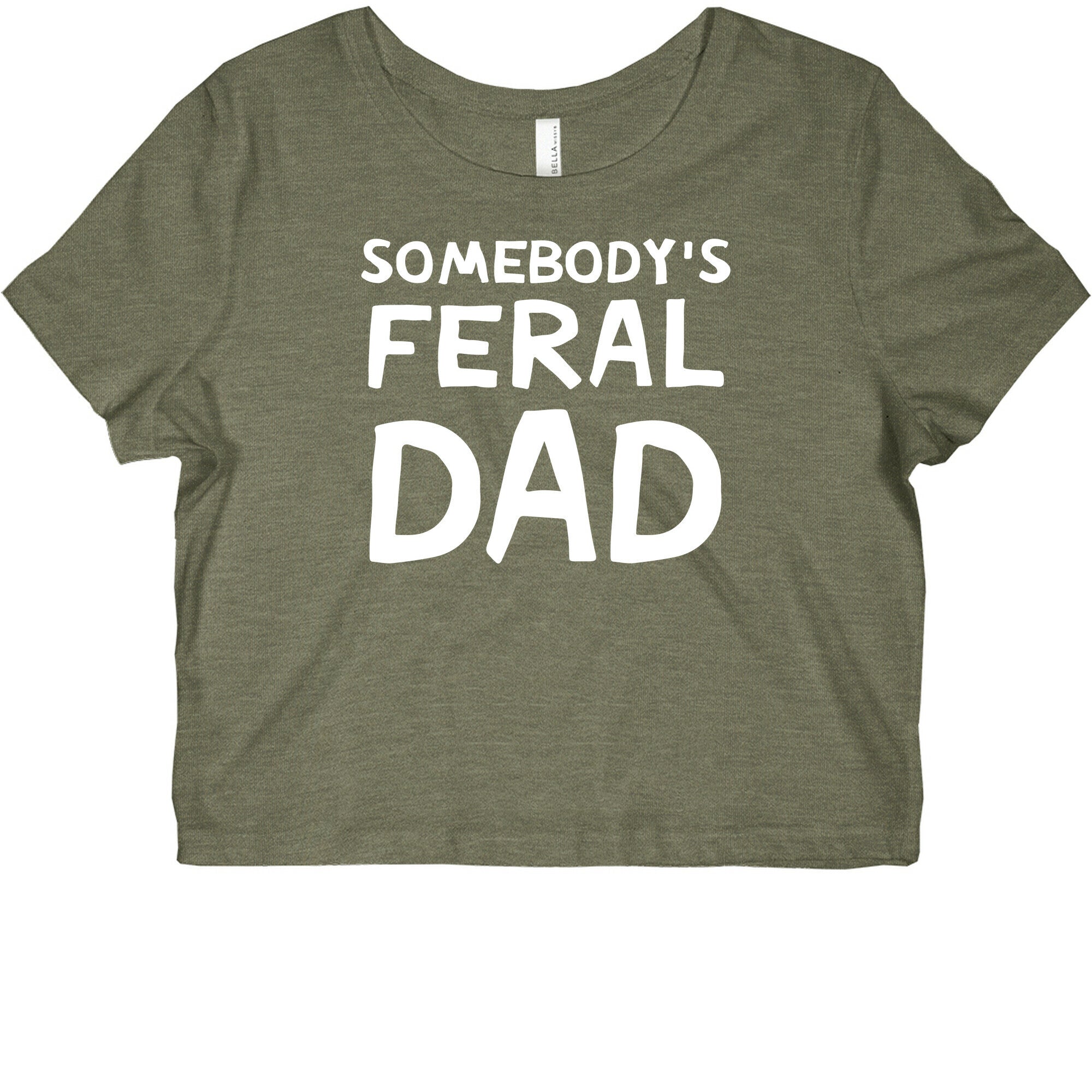 Somebody's Feral Dad Graphic Baby Tee
